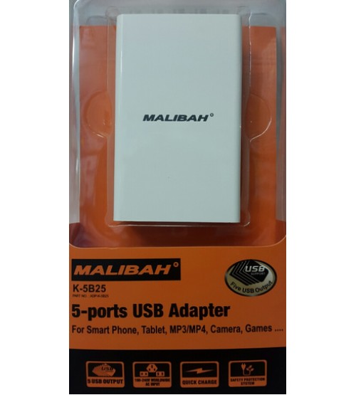 Malibah 5-ports USB Adapter